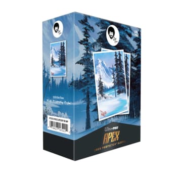 UltraPro Apex Sleeves: Bob Ross - Winter Paradise (105)