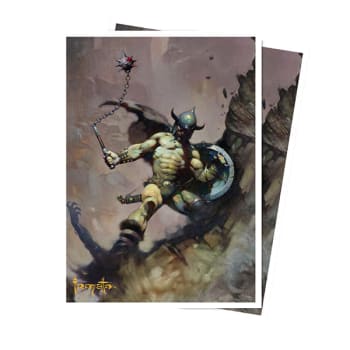 UltraPro Apex Sleeves - Frank Frazetta - Warrior with Ball and Chain (105)