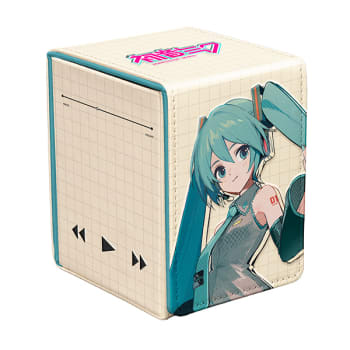 UltraPro Deck Box - Alcove Flip 100+ - Hatsune Miku: Retro Soundscapes - Hatsune Miku