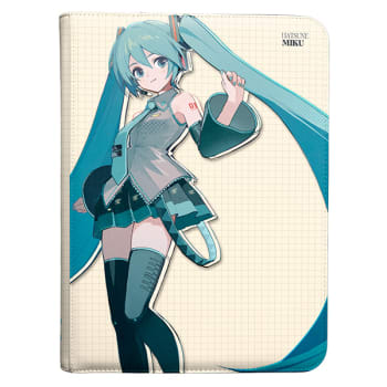 UltraPro 9 Pocket Premium Zippered PRO-Binder - Hatsune Miku: Retro Soundscapes - Hatsune Miku