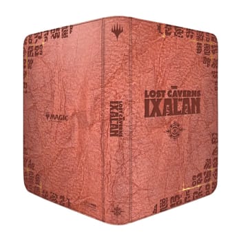 The Lost Caverns of Ixalan - 9 Pocket Zippered PRO Binder - Ruins Symbol