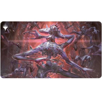 Duskmourn: House of Horror Playmat - Mythic Cycle Black - Overlord of the Balemuk