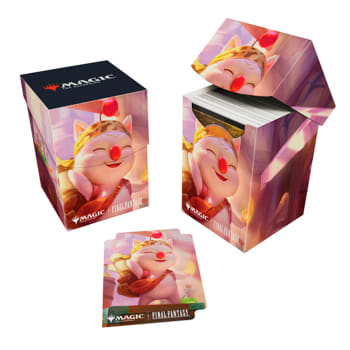MTG UltraPro 100+ PRO Deck Box: Universes Beyond: Final Fantasy - Stiltzkin, Moogle Merchant
