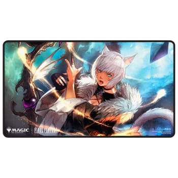 MTG UltraPro Playmat: Universes Beyond: Final Fantasy Black Stitched Premium Z