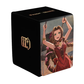 UltraPro Deck Box - Alcove Flip 100+ - Universes Beyond: Final Fantasy - Aerith Gainsborough