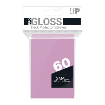 UltraPro Sleeves - PRO-Gloss Small - Pink (60)