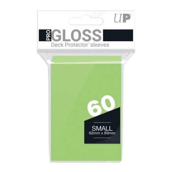 UltraPro Sleeves - PRO-Gloss Small - Lime Green (60) 