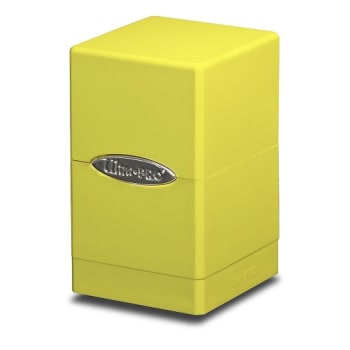 Deck Box - Ultra Pro - Satin Tower - Bright Yellow