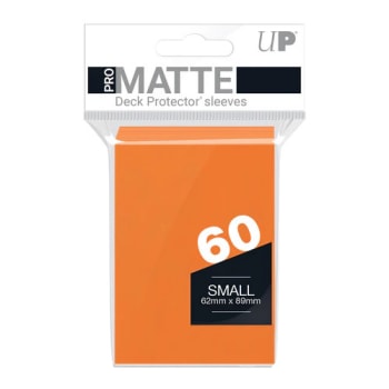 UltraPro Sleeves - PRO-Matte Small - Orange (60)