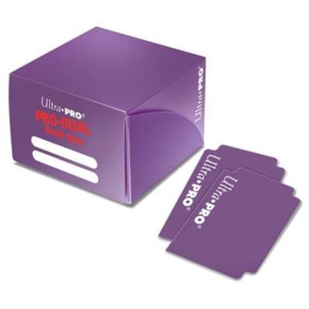 Ultra Pro - Pro Dual Deck Box - Purple
