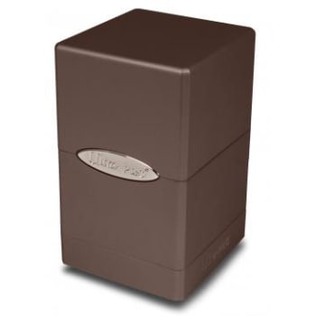 Deck Box - Ultra Pro - Satin Tower - Metallic Dark Chocolate