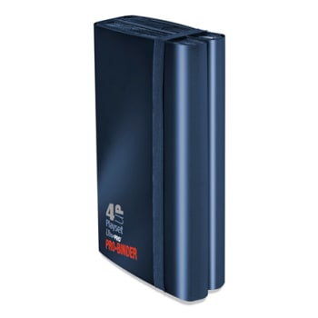 Ultra Pro 4-UP Playset Pro-Binder - Dark Blue