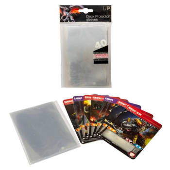 UltraPro Sleeves - Oversized Deck Protectors - Clear (40)
