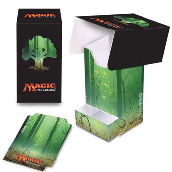 Deck Box - Magic - Full View - Mana Series 5 - Forest (w/Tray)