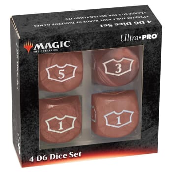 Magic - Deluxe Loyalty Dice Set - Red