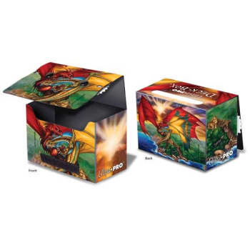 Deck Box - ''Go for the Throat'' w/ Dual Life Counter