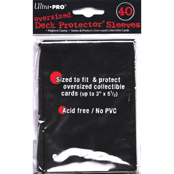 UltraPro Sleeves - Oversized Deck Protectors - 40 Count