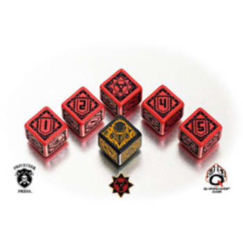 Warmachine Khador Faction Dice Set (6)