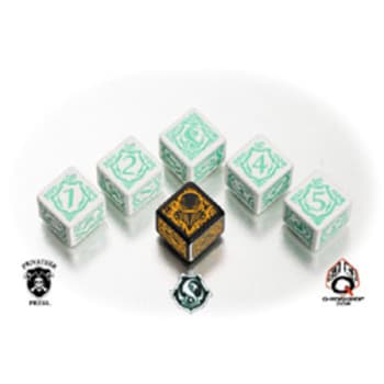 Warmachine Retribution of Scyrah Faction Dice Set (6)