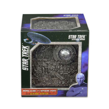 Star Trek Attack Wing: Borg Cube with Sphere Port Premium Figure