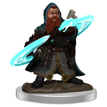 Pathfinder Battles: Premium Painted Figure - Male Dwarf Sorcerer