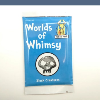 Worlds of Whimsy - Black Creatures Token Pack