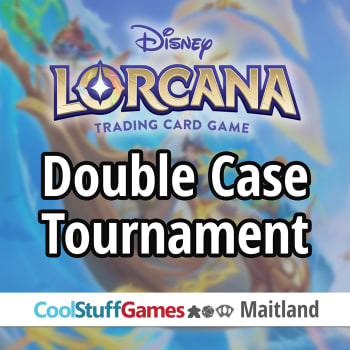CoolStuff Games Maitland Lorcana: Azurite Sea Double Case Tournament
