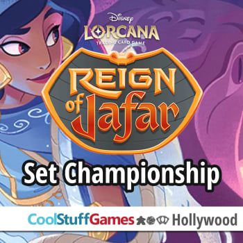 Coolstuff Games Hollywood Lorcana:  Reign of Jafar Set Championship