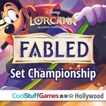 Coolstuff Games Hollywood Lorcana:  Fabled Set Championship