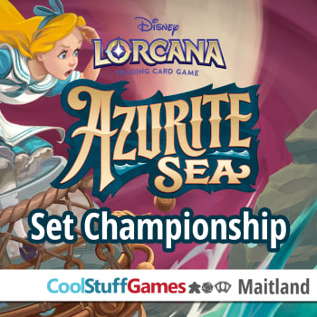 Coolstuff Games Maitland Lorcana:  Azurite Sea Set Championship