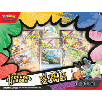 Pokemon - ME: Ascended Heroes - First Partners Deluxe Pin Collection