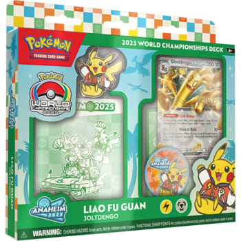 Pokemon - 2025 World Championship Deck - Liao Fu Guan - Joltdengo