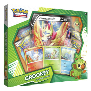 Pokemon - Galar Collection - Grookey w/ Zamazenta