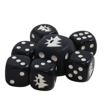 Pokemon - SM Burning Shadows Dice Set of 6 + Bonus Die