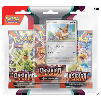 Pokemon - SV Obsidian Flames 3 Booster Blister - Eevee