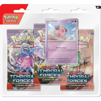Pokemon - SV Temporal Forces - 3 Booster Blister: Cleffa