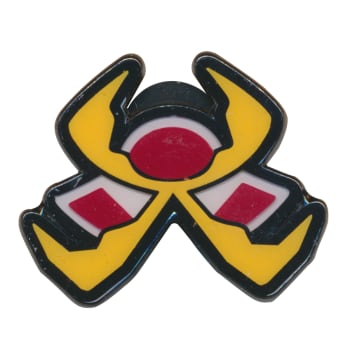 Pokemon - Motostoke Gym Fire Badge Collector's Pin