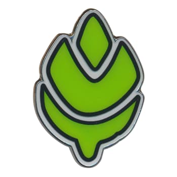 Pokemon - Turffield Gym Grass Badge Collector's Pin