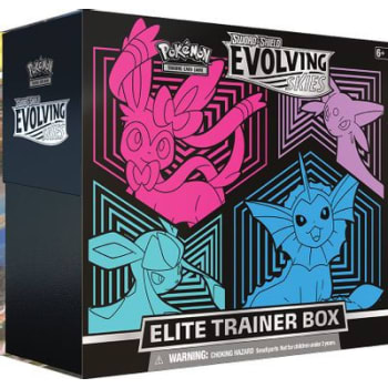 Pokemon - SWSH Evolving Skies Elite Trainer Box - Sylveon, Espeon, Glaceon, Vaporeon