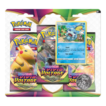 Pokemon - SWSH Vivid Voltage 3 Booster Blister - Sobble