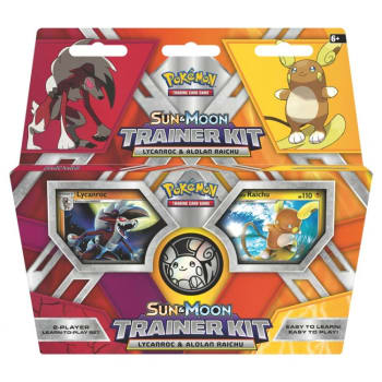 Pokemon - Sun & Moon Trainer Kit - Lycanroc & Alolan Raichu