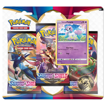 Pokemon - Sword and Shield 3 Booster Blister - Galarian Ponyta