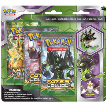 Pokemon - XY - Collector's Pin 3 Pack - Legendary Zygarde