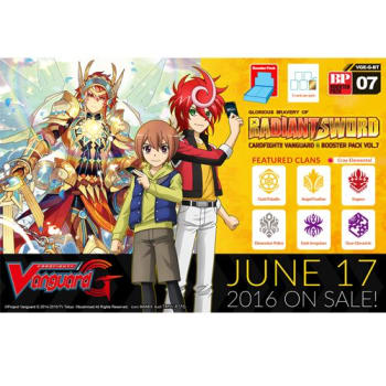 Cardfight!! Vanguard G - Glorious Bravery of Radiant Sword Booster Pack