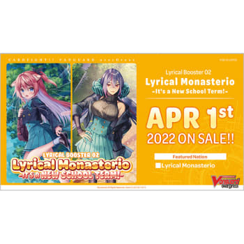 Cardfight!! Vanguard - overDress: Lyrical Monasterio - It's a New School Term Booster Pack