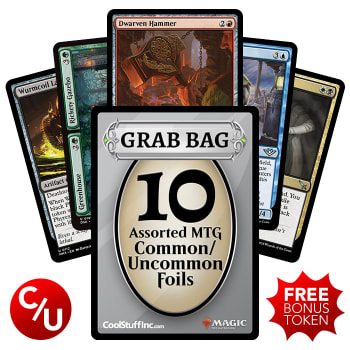 CoolStuffInc.com Foil Grab Bag - 10 Assorted Foil Commons/Uncommons from Magic: The Gathering!