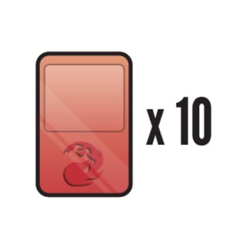 10 Random Foil Mountains - Basic Land