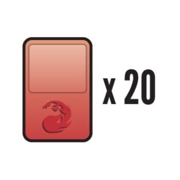 20 Random Mountains - Basic Land