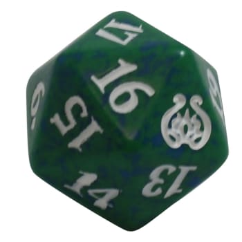 Aether Revolt - D20 Spindown Life Counter - Green