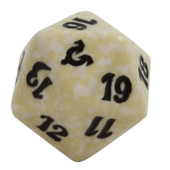 Avacyn Restored - D20 Spindown Life Counter - White